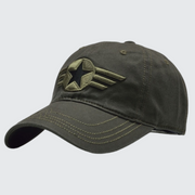 Military new era army hat front view cotton 