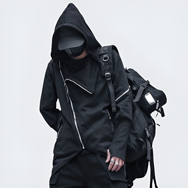 Unisex wearing ninja jacket hoodie