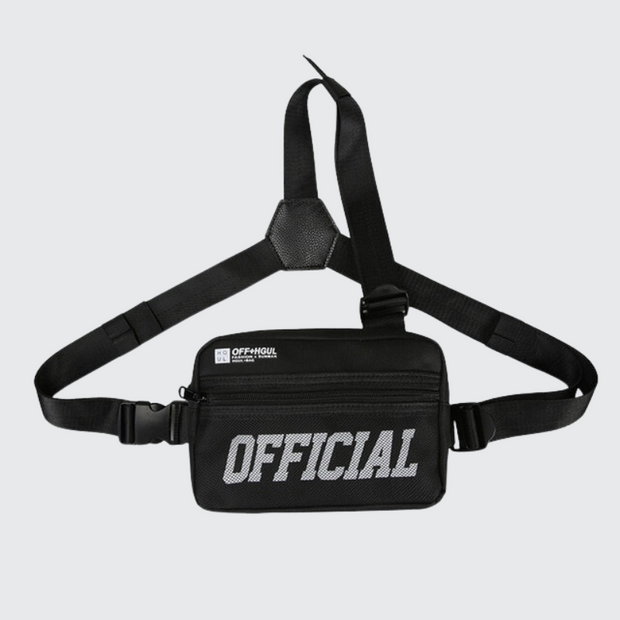 Official 3 strap chest bag adjustable 3 straps 