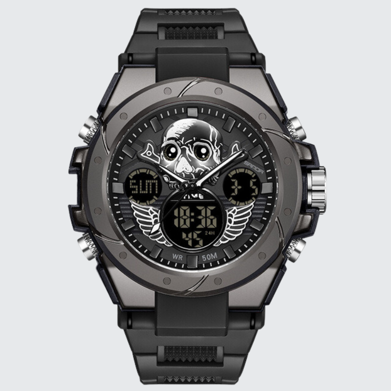 Skull Quartz Watch – Techwear UK