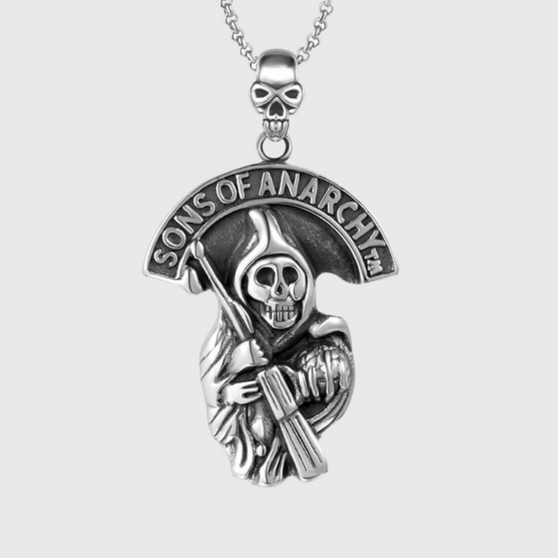Sons of anarchy necklace goth style necklaces