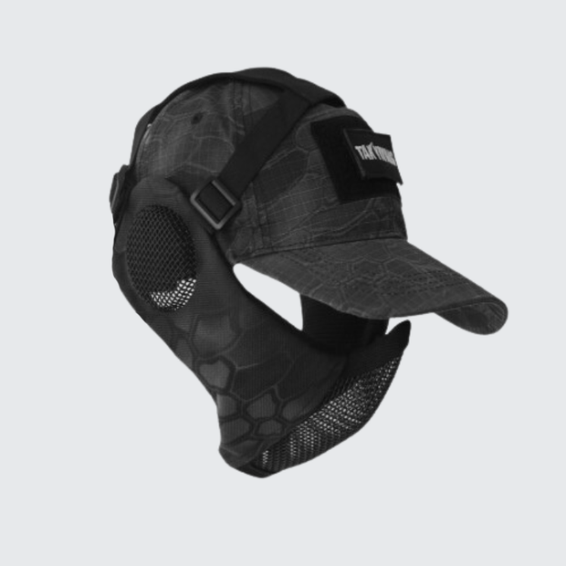 Tactical breathable face mask full cover unisex nylon