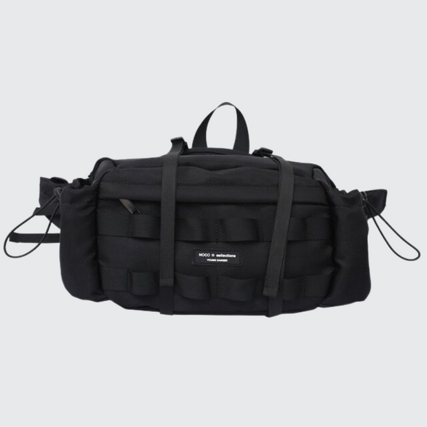 Techwear crossbody bag big capacity shoulder bag