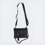 Techwear detachable strap bag adjustable straps
