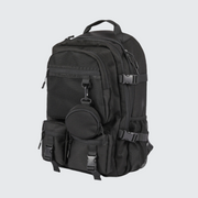 Techwear multi pocket backpack adjustable straps zipper closure