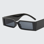 Vintage techwear rectangle sunglasses lenses optical attribute: mirrorz UV400