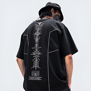 Cyberpunk t-shirt modern cyberpunk print on back