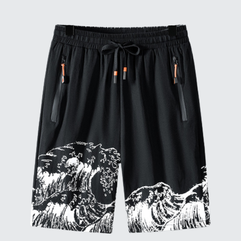 Japanese Wave Shorts â Techwear UK