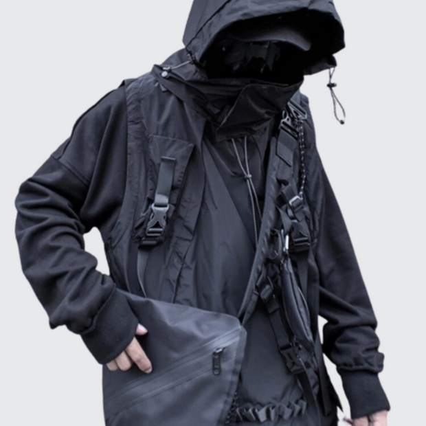 Vest with a hoodie hotsell