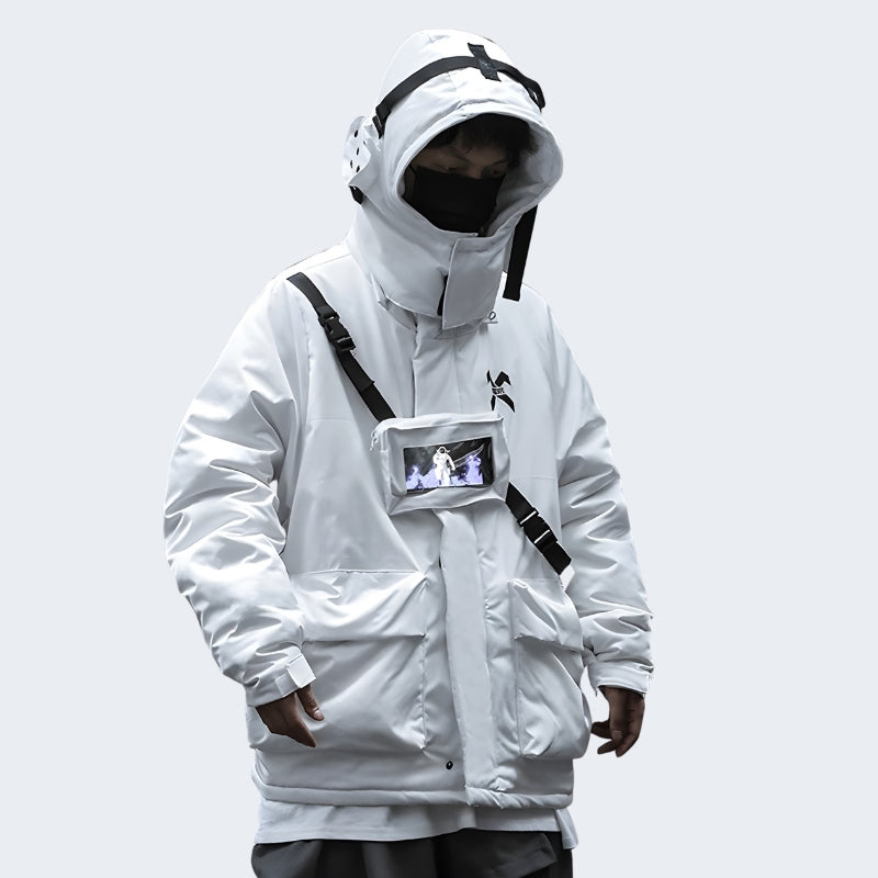 White Techwear Jacket – Techwear UK