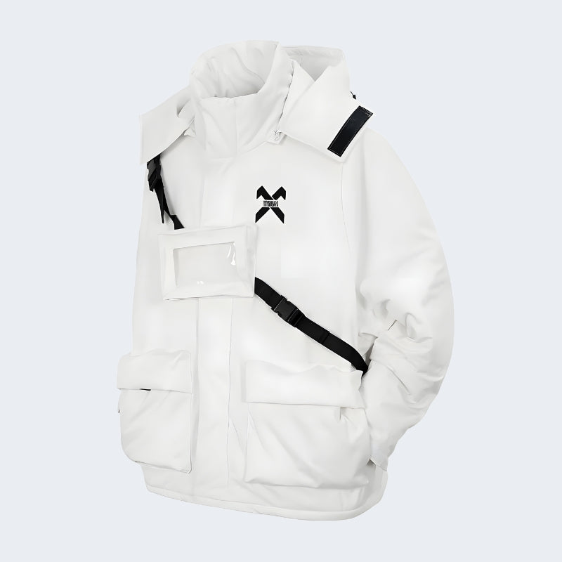 【関税&送料込】Off-White Technical Fabric Jacket White Women's Techwear Jacket – Blackout Techwear UK