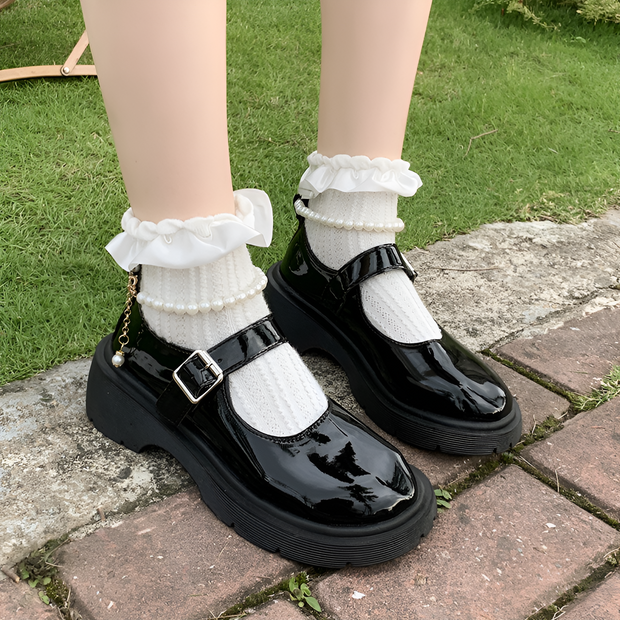 Japanese School Girl Shoes Techwear UK