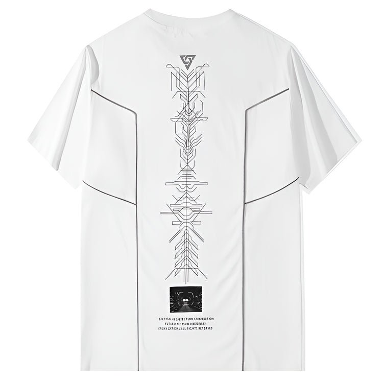 ★MAINBOOTH★Cyberpunk Raglan T-shirt(WHITE)★正規品/送料込 Cyberpunk: Edgerunners 【サイバーパンク: エッジランナーズ