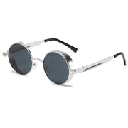 Circle Retro Sunglasses silver
