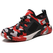   army sneakers red