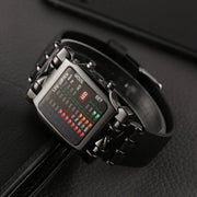 Led Digital Binary Wrist Watch