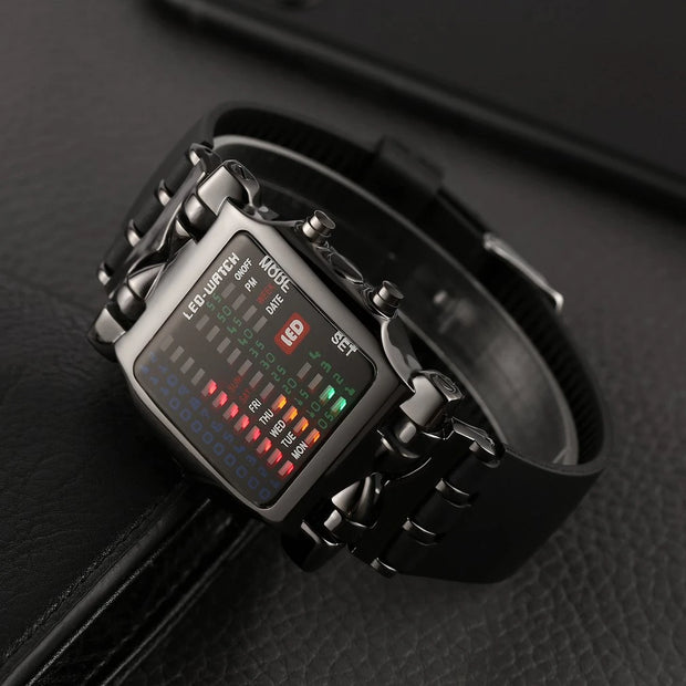 Binary 2025 wrist watch