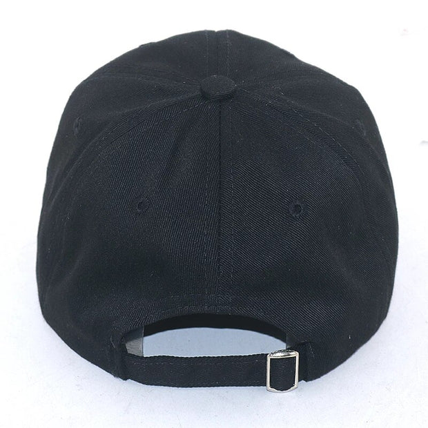 Baseball Cap Embroidery black