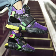 cyberpunk sneakers purple