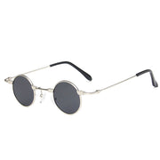 Retro Steampunk Sunglasses silver gray