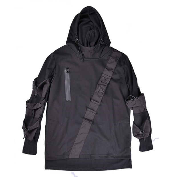 Black Techwear Hoodie Techwear UK black-techwear-hoodie-techwear-uk