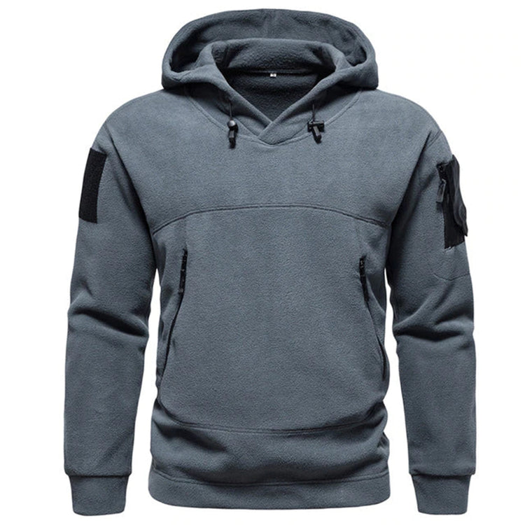 Tactical fleece jacket with hood online