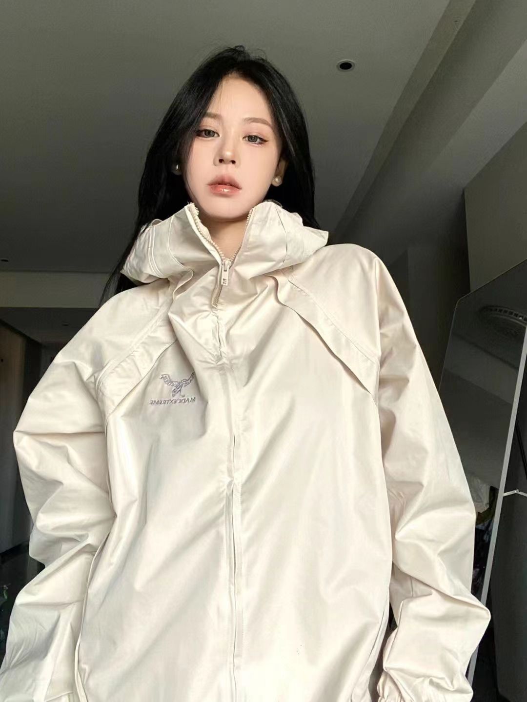 Waterproof deals techwear jacket