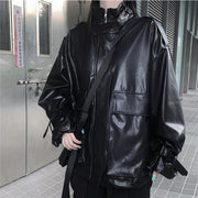 Gothic Leather Jacket Women's