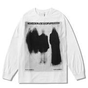 Shadow Print Long Sleeve T-Shirt