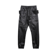 Front side black bybb waterproof techwear pants 