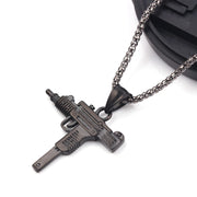 Uzi Gun Necklace