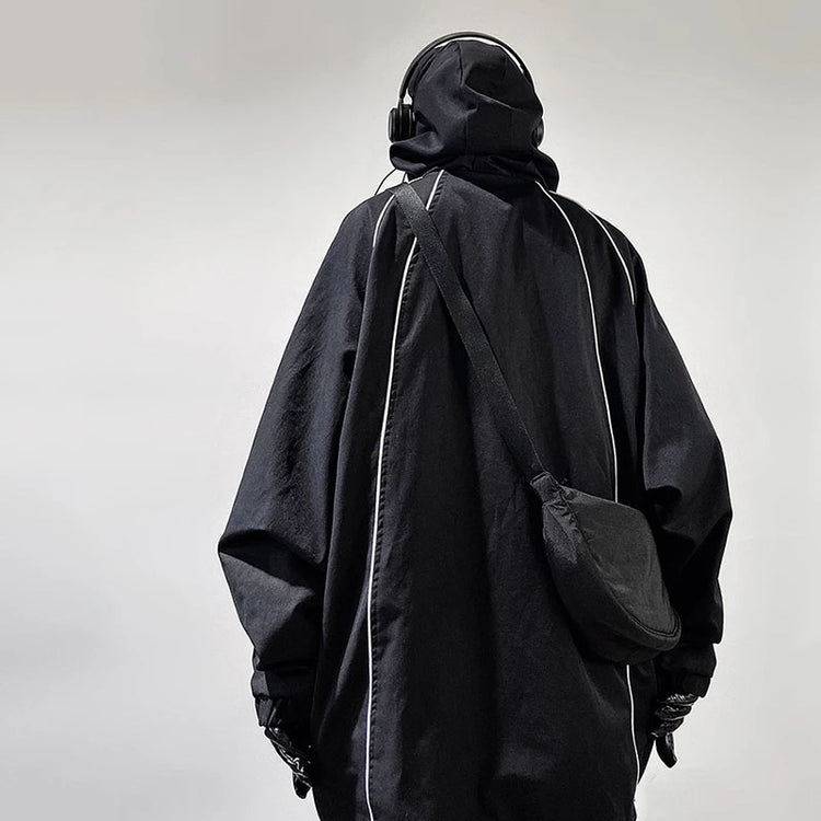 Tactical Poncho Hoodie – Techwear UK