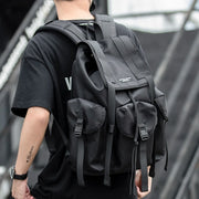 Black Techwear Backpack