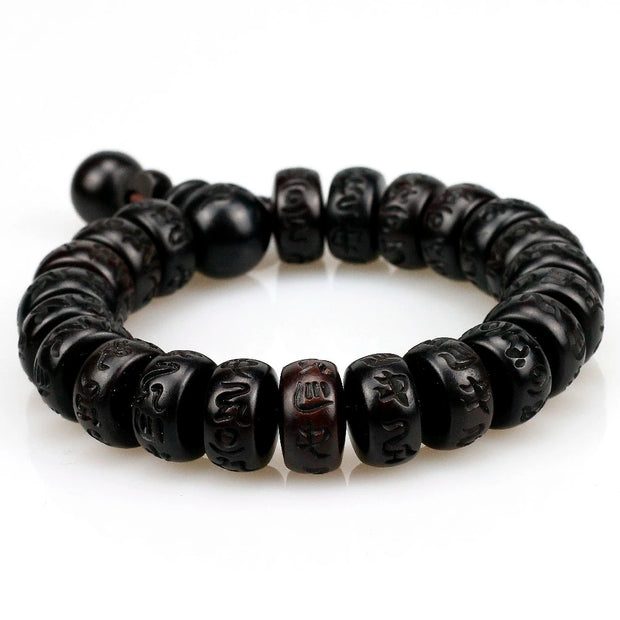 Japanese Natural Wood Male Bracelet