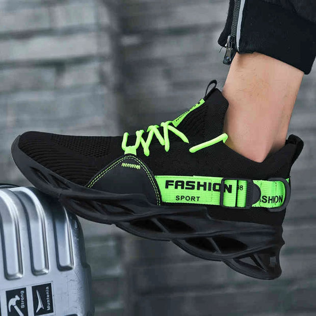 Green Neon Sneakers