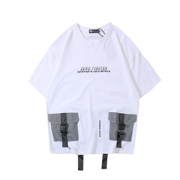 Techwear Reflective Pocket T-Shirt