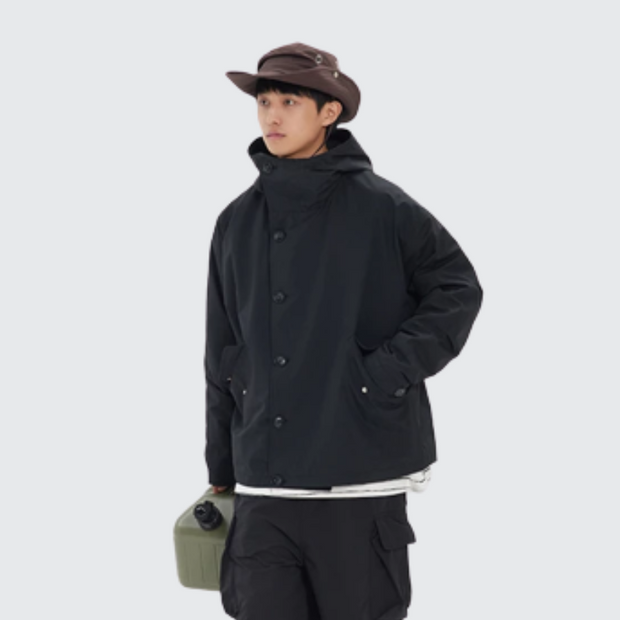 Streetwear rain best sale jacket