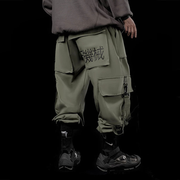Army green bybbs dark cargo pants stylish and functional
