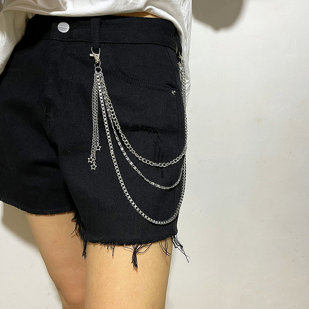 Goth Layered Waist Chain