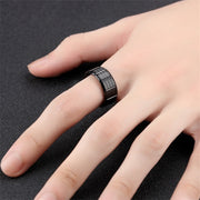 Black Tungsten Carbide Ring