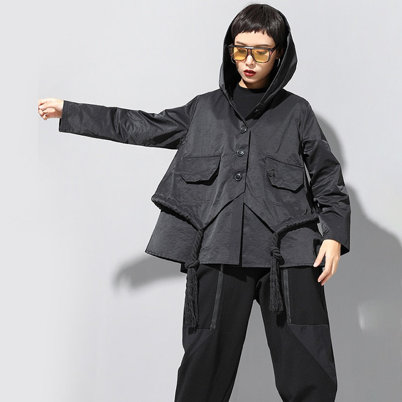 Womens Techwear Jacket With Hood – Techwear UK