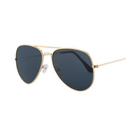 aviator sunglasses gold grey