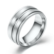 Linear Ring Silver