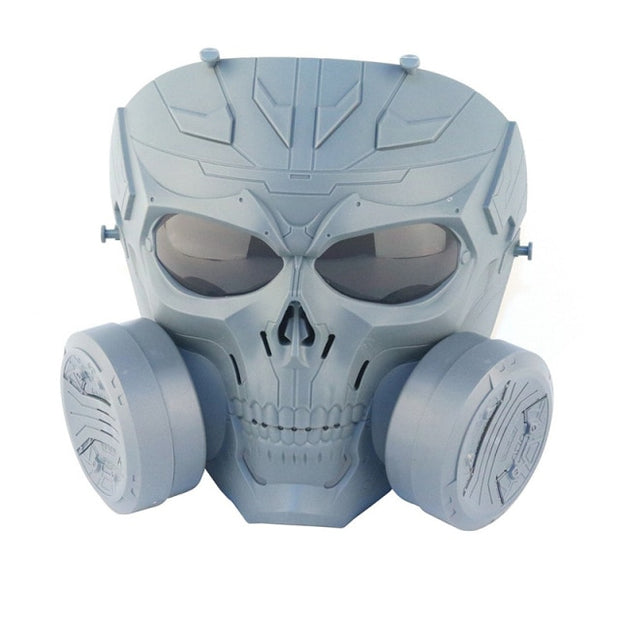 barrack skull mask grey