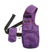 Airsoft Chest Rig Waist Pack - purple