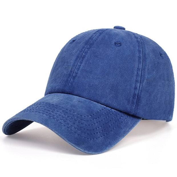 WASHED CAP Blue