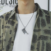 Chinese Knife Necklace