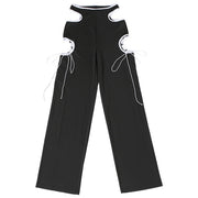 Waist Hollow Out Pants