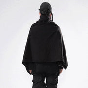 funeral kimono cloak black