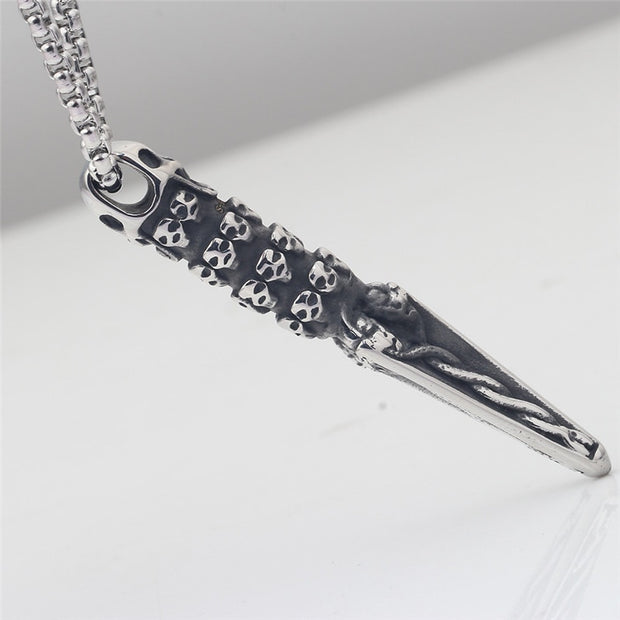 Skull Head Gothic Necklace